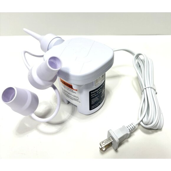Electric Air Pump 110-120V Plug In Inflate Deflate Pool Float Mattress Toy New - Picture 5 of 10